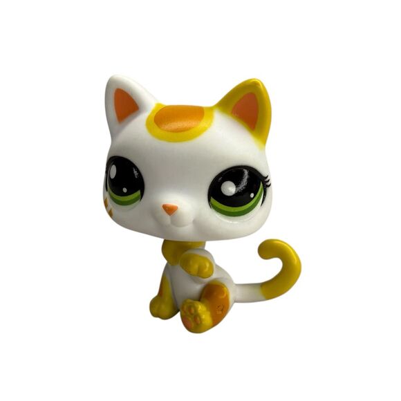 Littlest Pet Shop Calico Cat Purple Cat Ant Cocker Spaniel Treat Dispenser - Picture 3 of 7